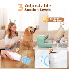 HEAPETS 3L dust bin highlights longer sessions without frequent emptying