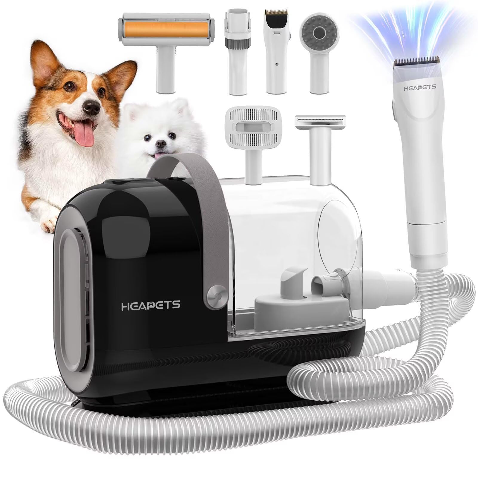 HEAPETS dog grooming vacuum kit main unit for quiet home grooming