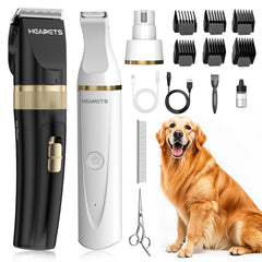 HEAPETS dog hair clippers kit body trim for precise at-home grooming