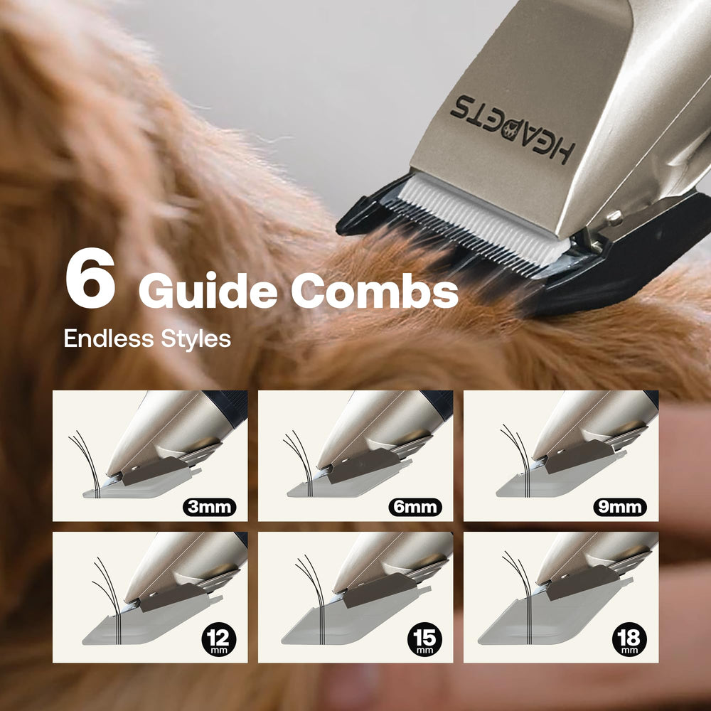 HEAPETS pet grooming in use shows comfortable trimming routines at home.