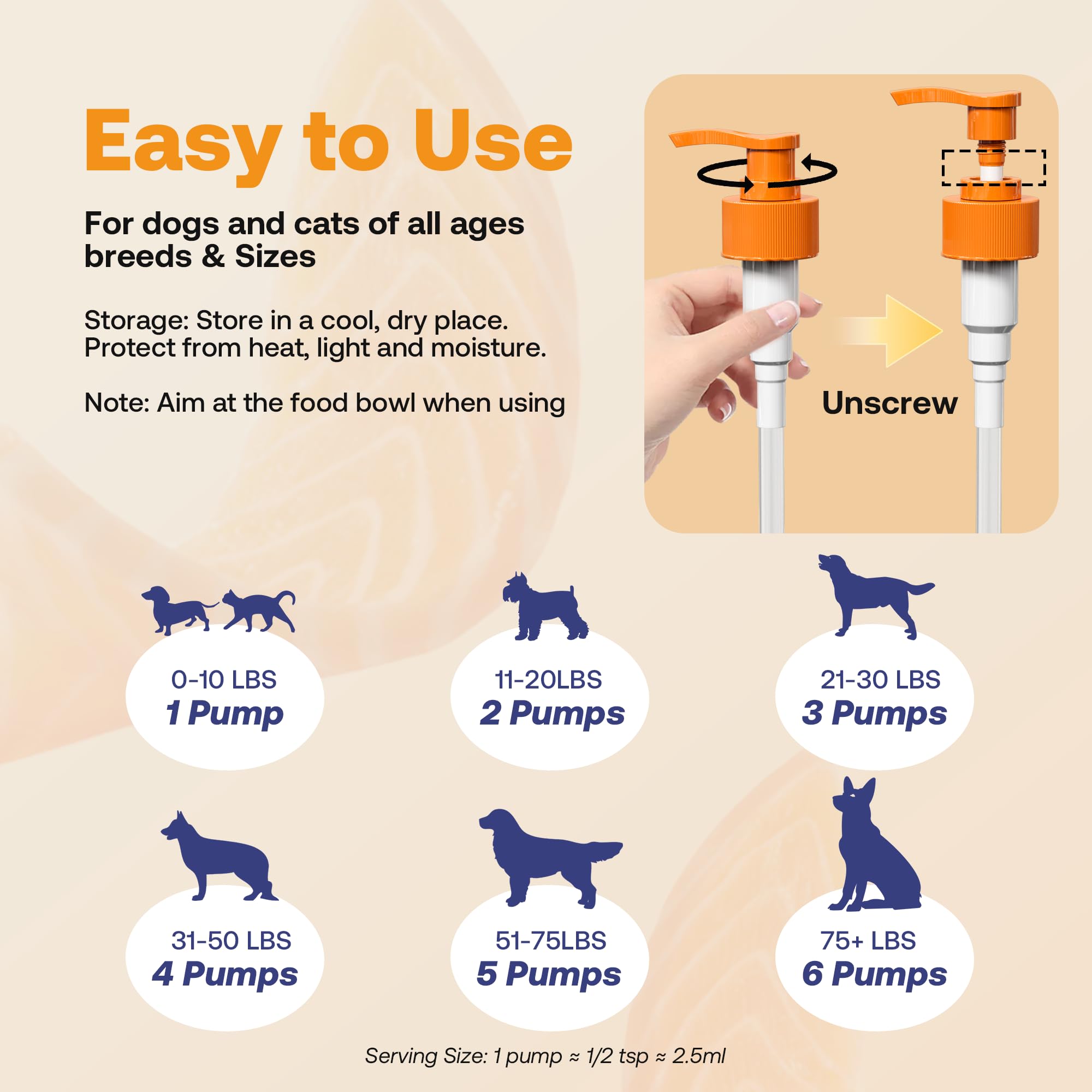 HEAPETS Wild Alaskan Salmon Oil suitable for dogs and cats of all ages.