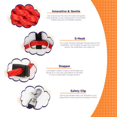 Heather's Heroes Sidekick setup demonstrates dual-purpose design for leash reactivity management.