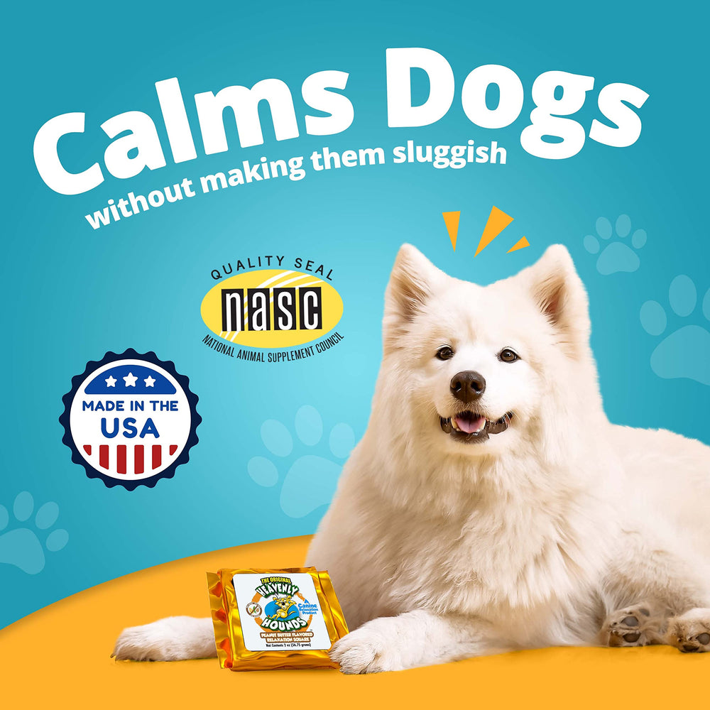 Close-up of Heavenly Hounds Peanut Butter Chews shows chewy texture and tasty peanut butter flavor.