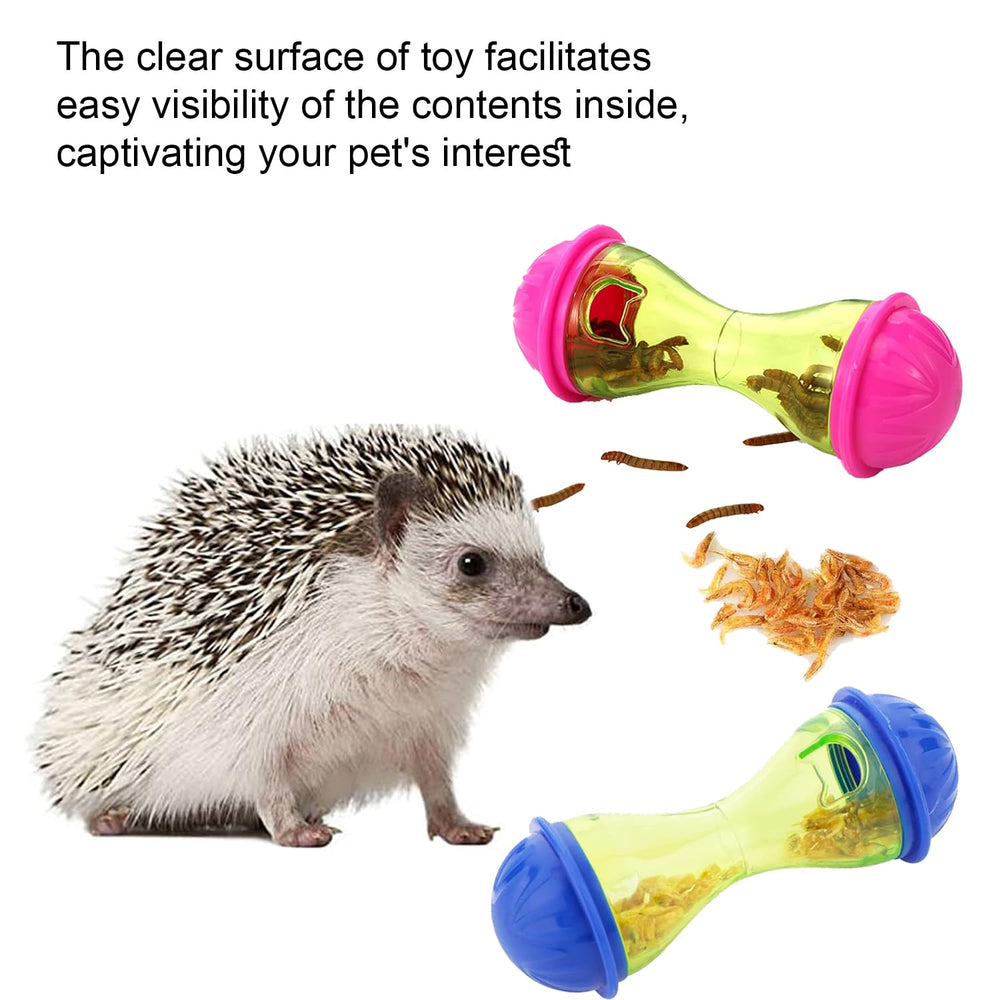 Hedgehog Toys set red adds engaging play in your hedgehog's cage.