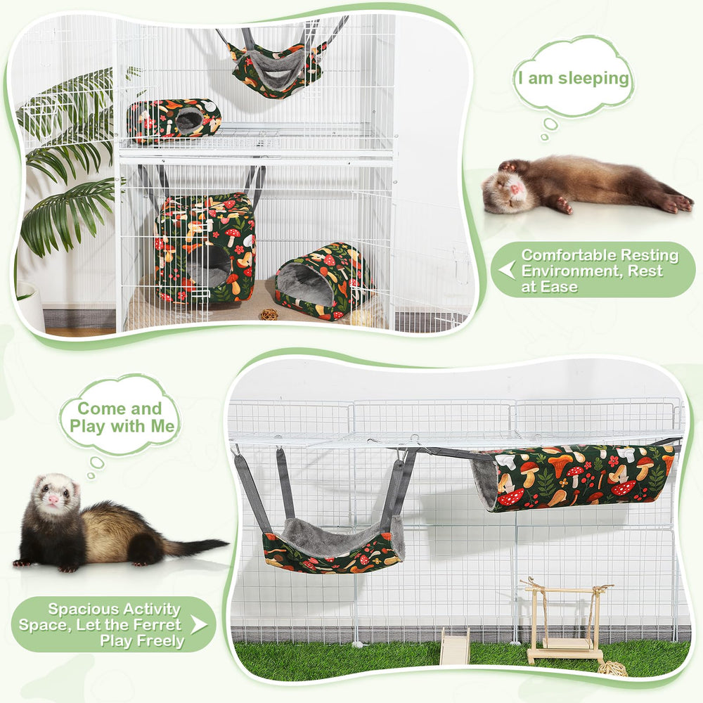 Hedgeink hammock emphasizes stable structure with durable hanging straps.