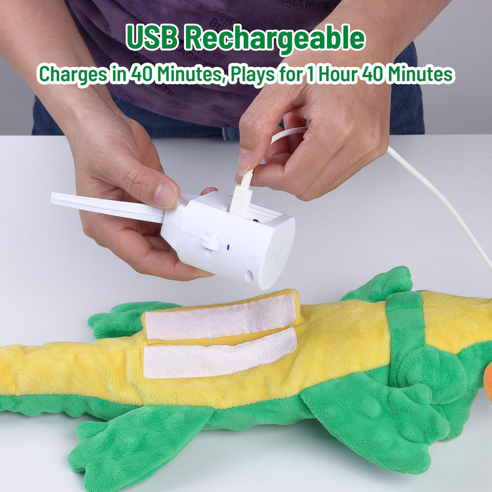 Hedsuin alligator toy indoor-outdoor design for versatile use.