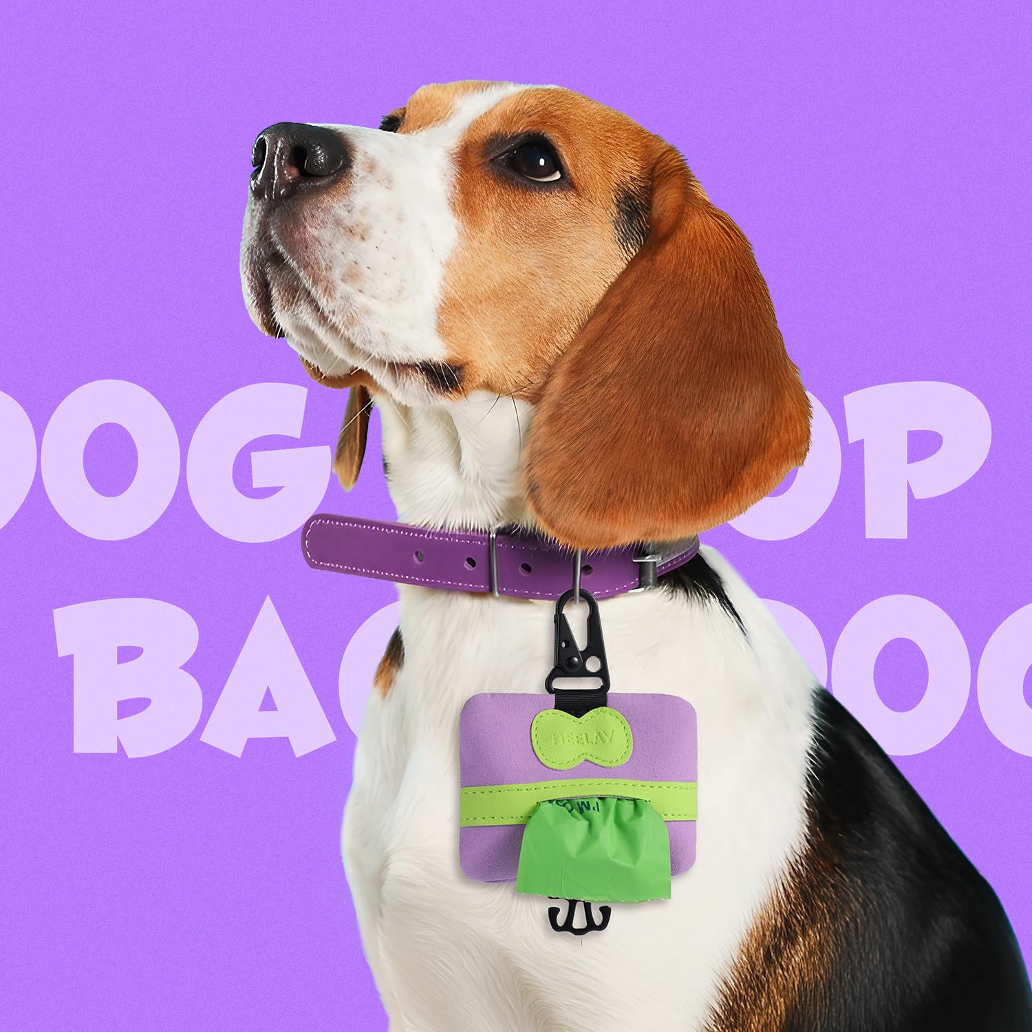 Heelay Dog Poop Bag Holder Mini compact design for travel use