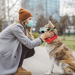 HEELE Dog Muzzle features space for drinking water while breathing comfortably.