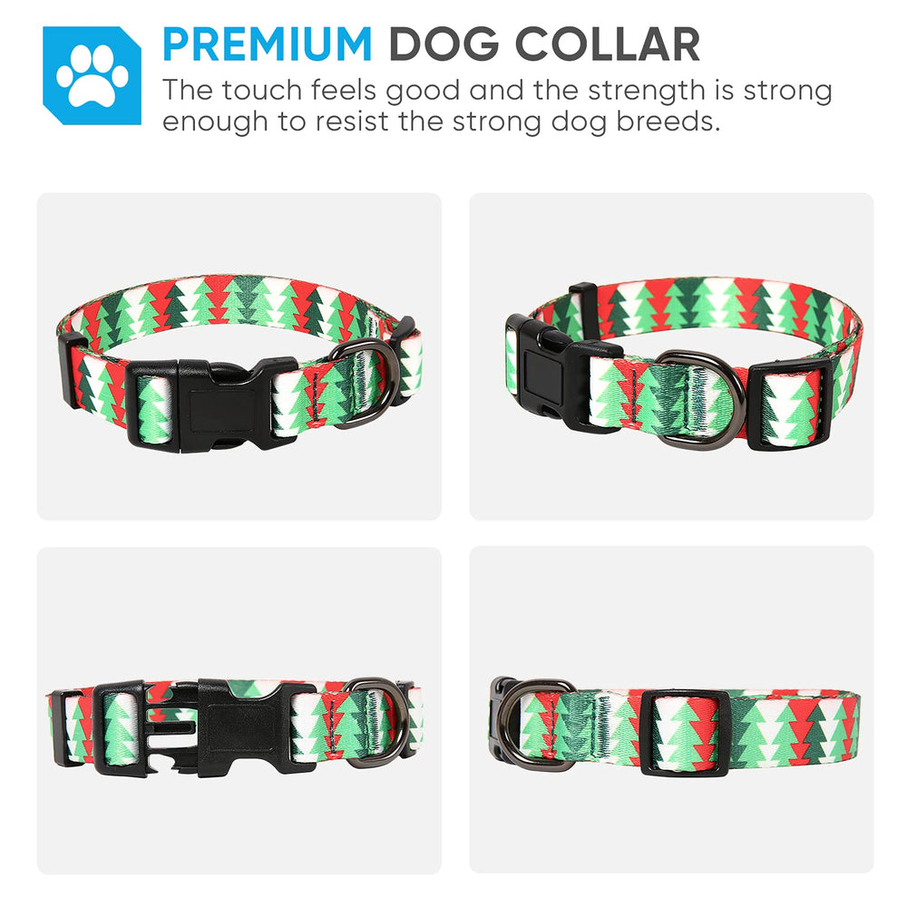 HEELE collar size range 15.94 to 25.59 inches for various dogs