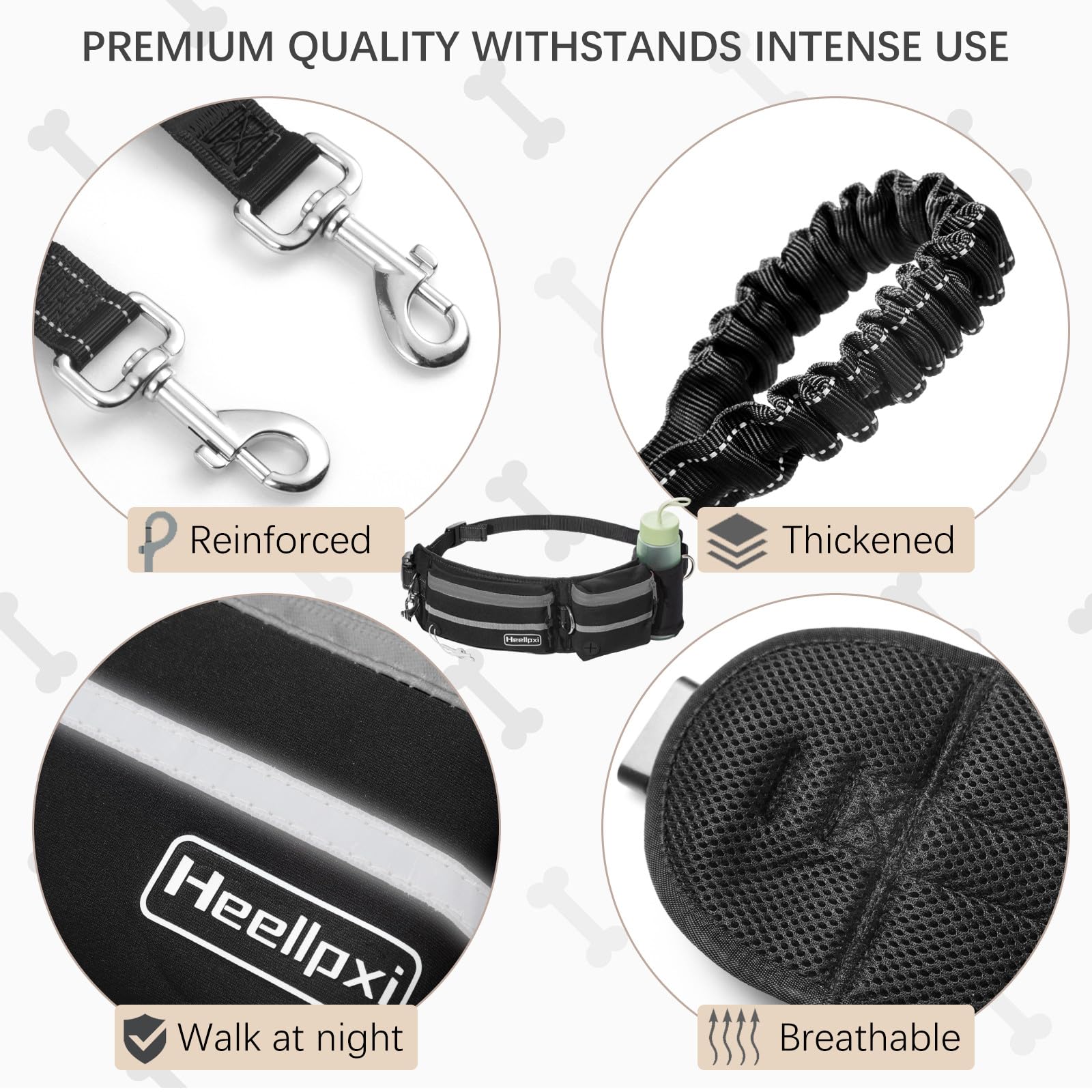 Heellpxi heavy-duty-d-ring-non-slip-handle offers secure grip.