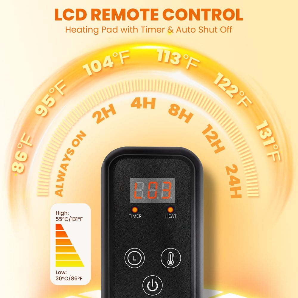 Heeyoo cat house timer options — flexible heating durations for energy efficiency