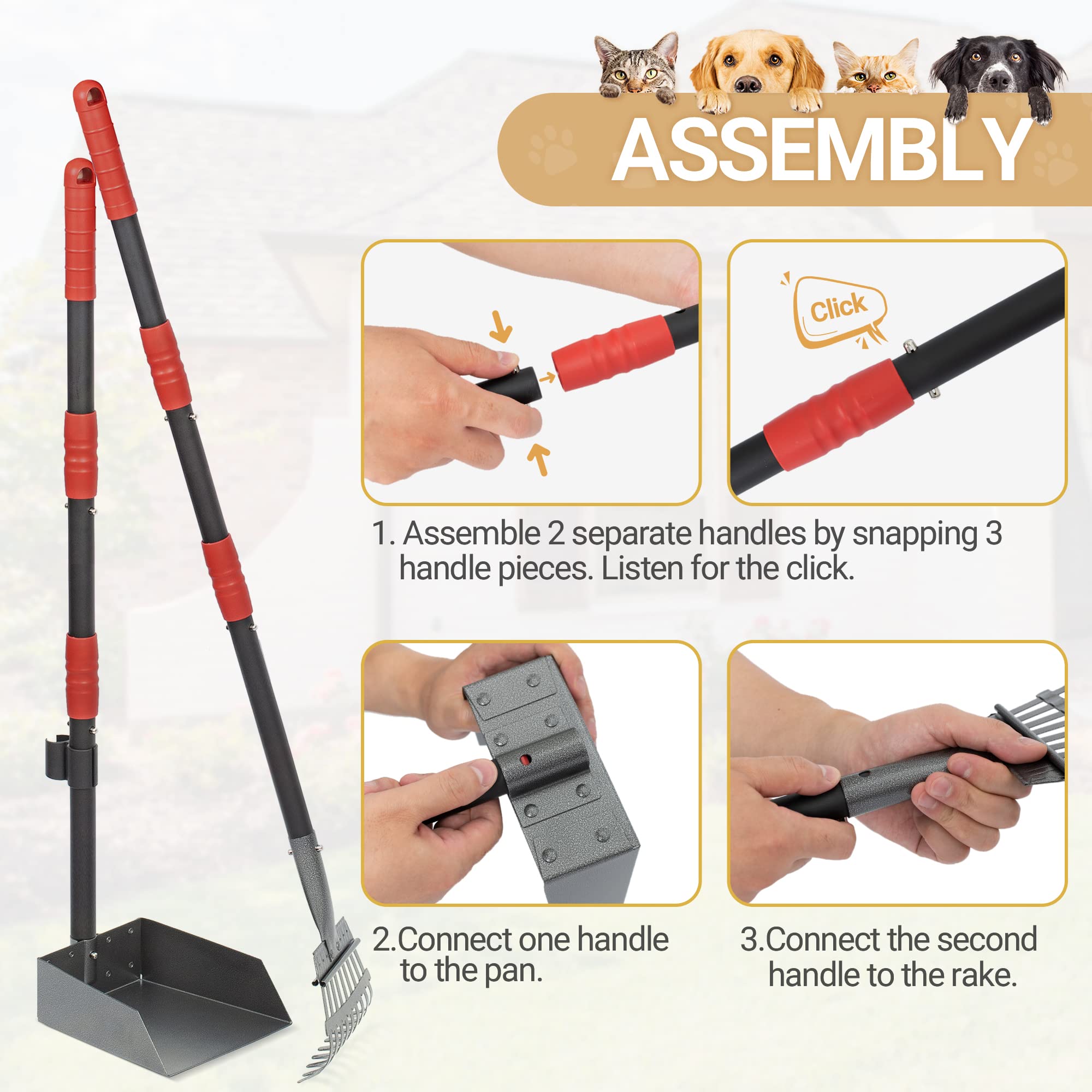 Heeyoo clip-interlock design shown during quick onetiminute assembly