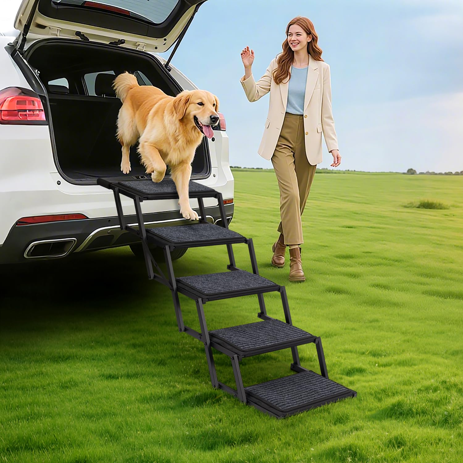 Universal compatibility fits most vehicles, preserving paint with a non-scratch rubber handle.