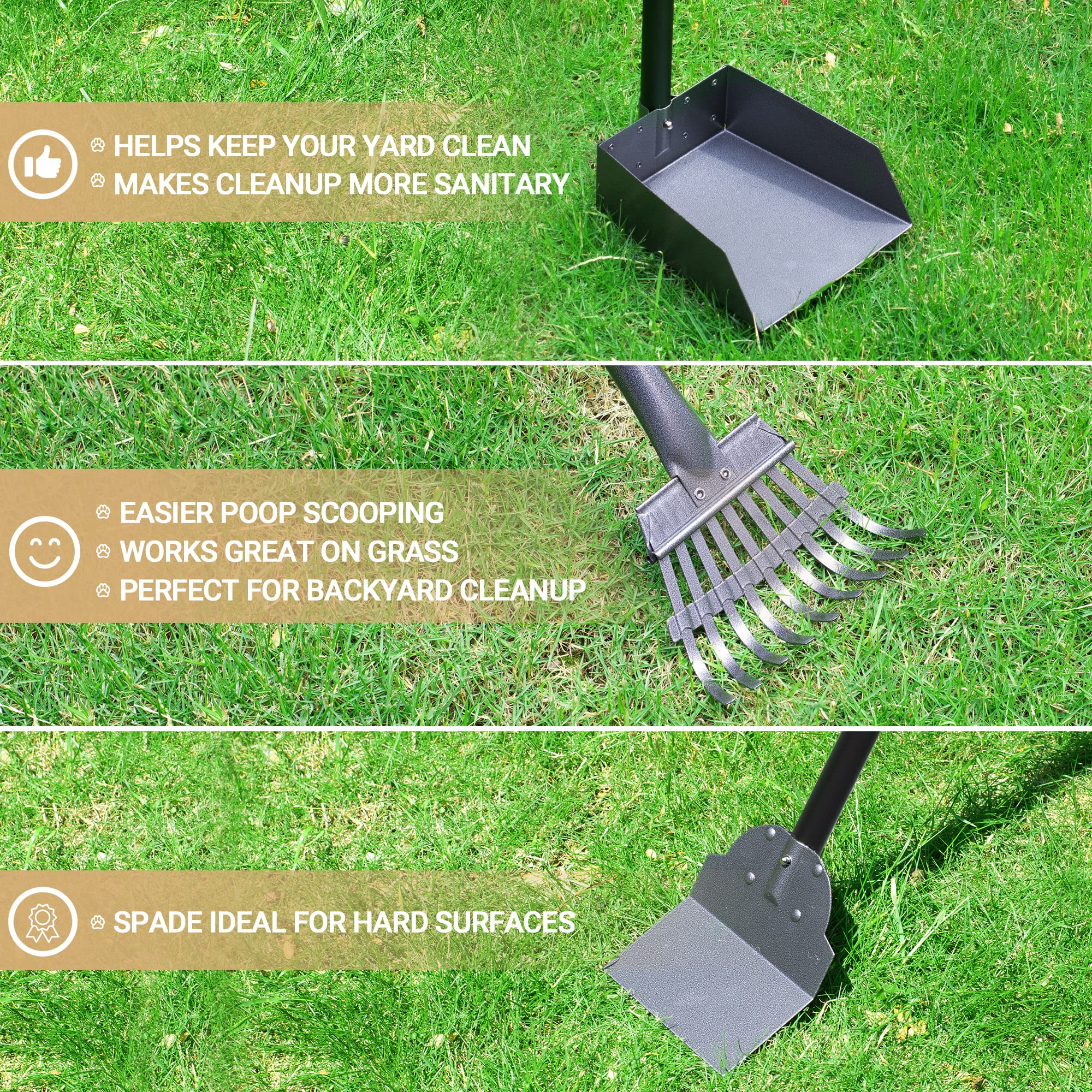 Heeyoo non-stick coating eases cleaning and hose-off maintenance.