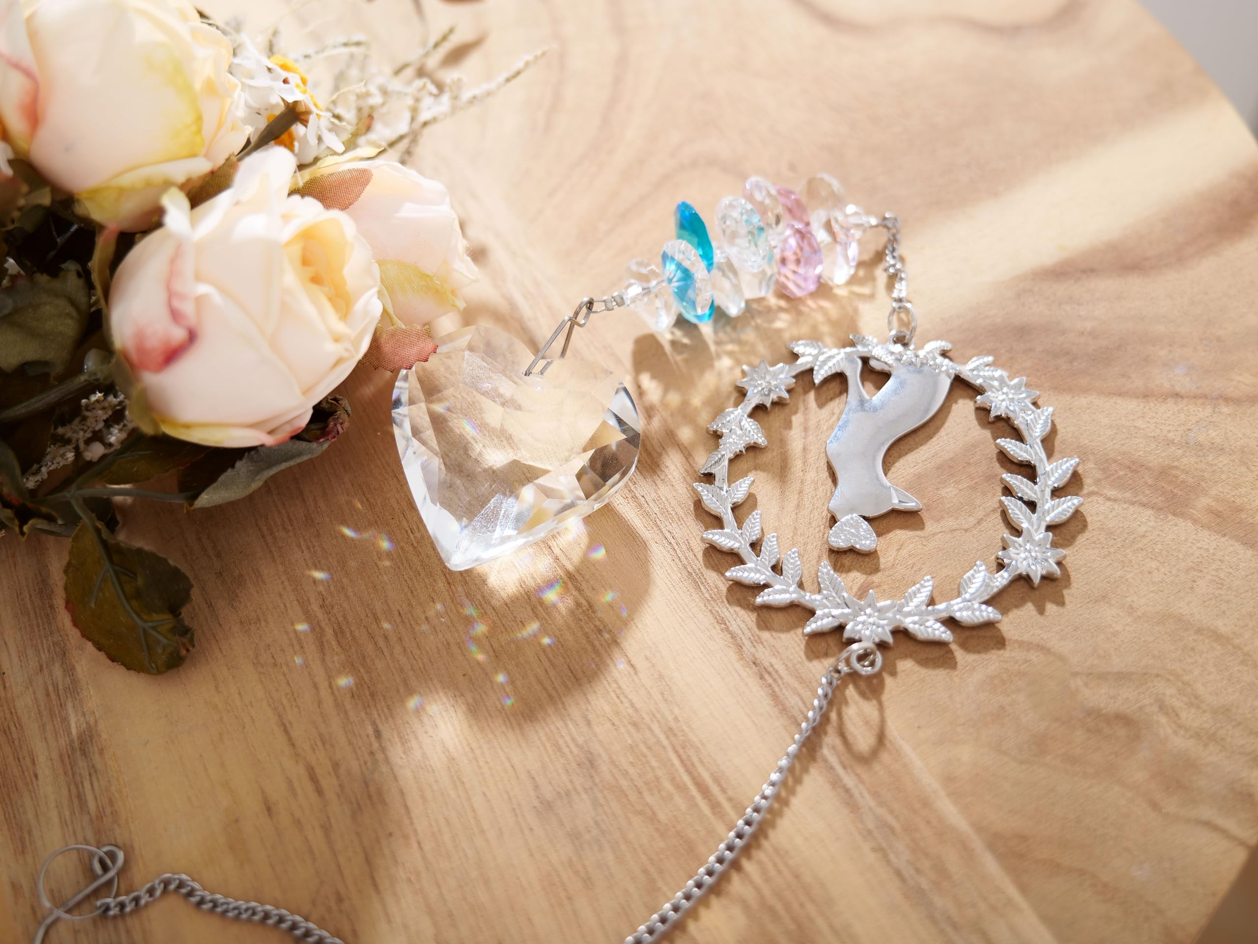 HEGELDA light-catching suncatcher elevates a quiet moment during remembrance rituals.