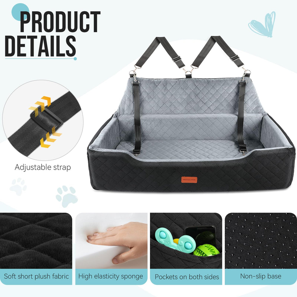 HEGGCOOE detachable-washable cover for easy cleaning after muddy adventures.