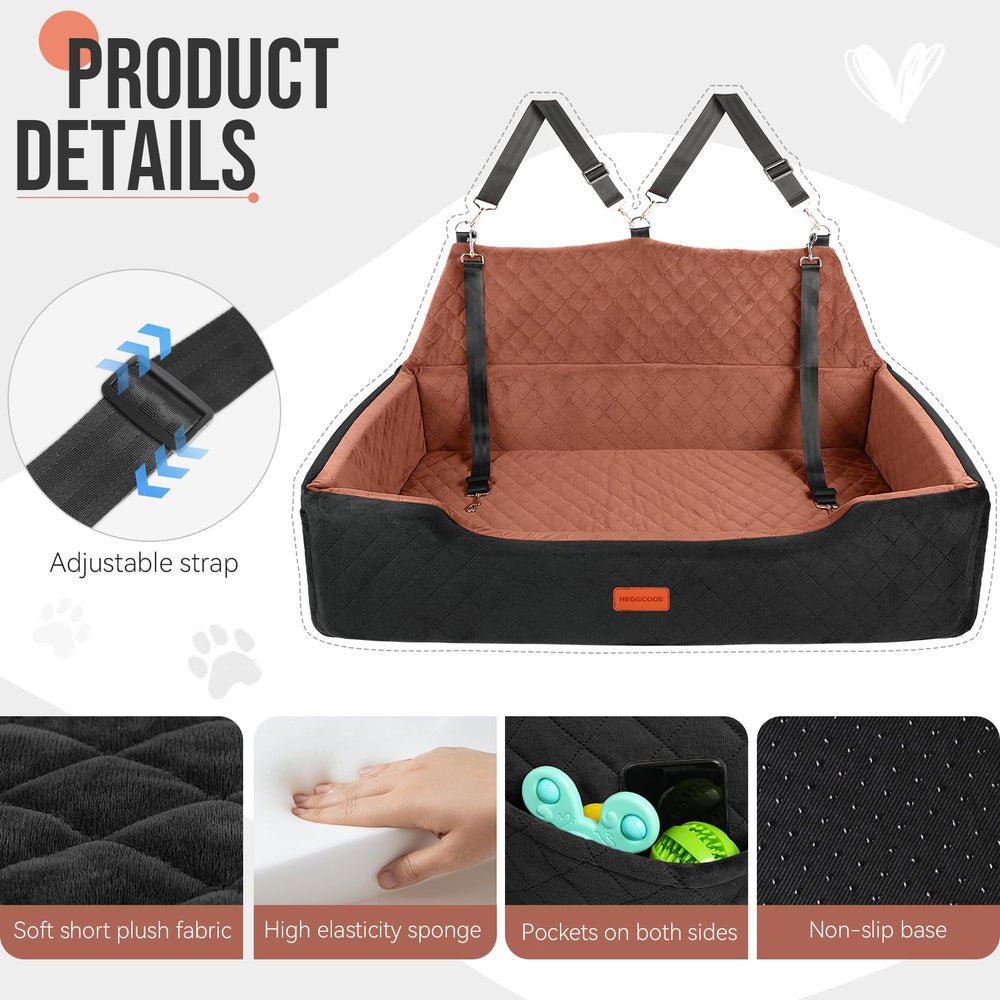 HEGGCOOE detachable washable cover demonstrates easy cleaning after trips.