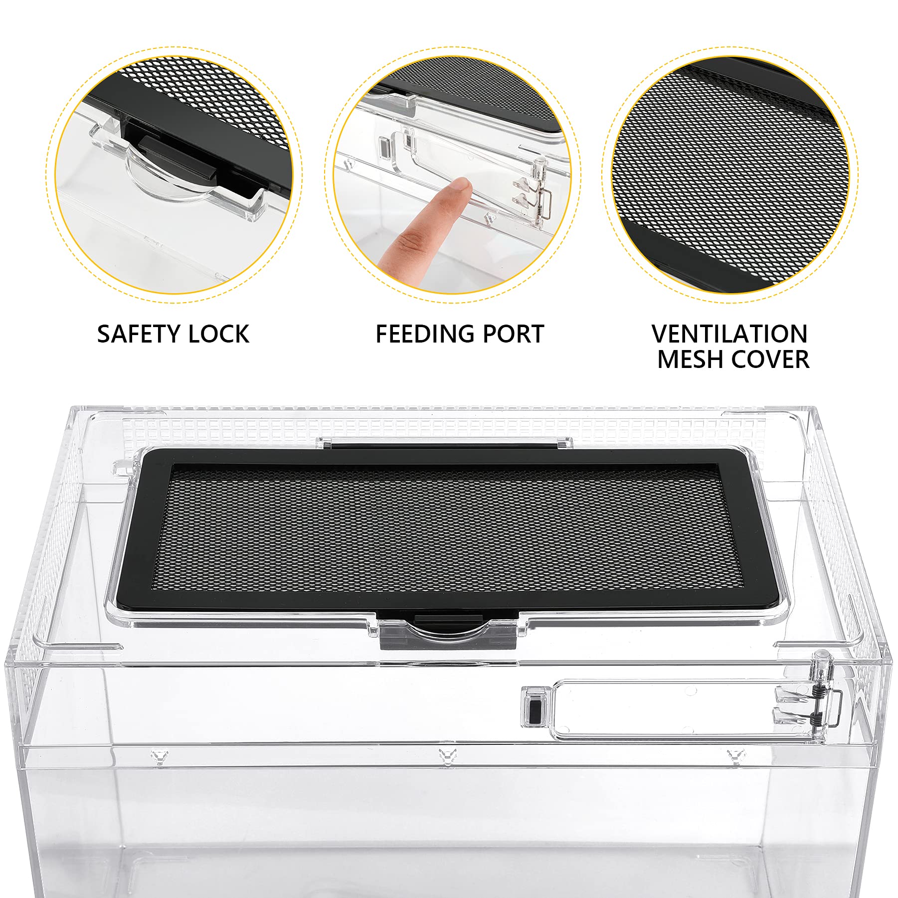 HELIME lamp lighting for habitat supports day-night visibility.