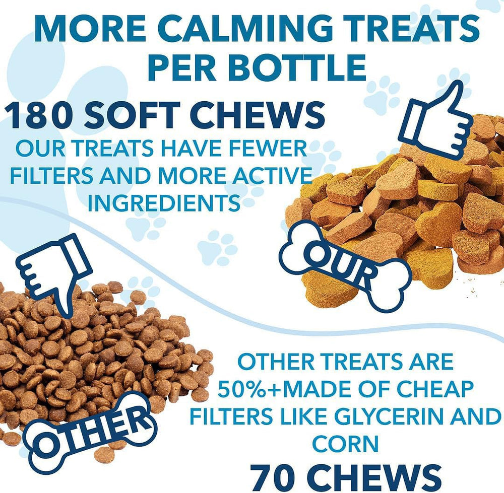 Helopssa Hemp Calming Chews packaging flatlay suggesting simple daily use.
