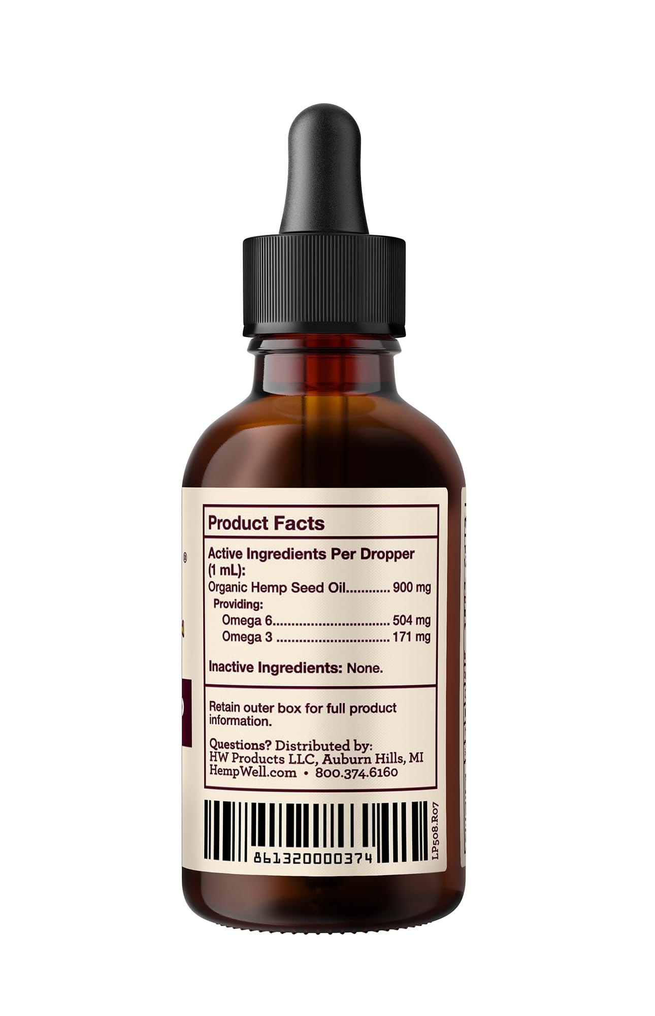 Hemp Well Bird Oil packaging on desk for daily use
