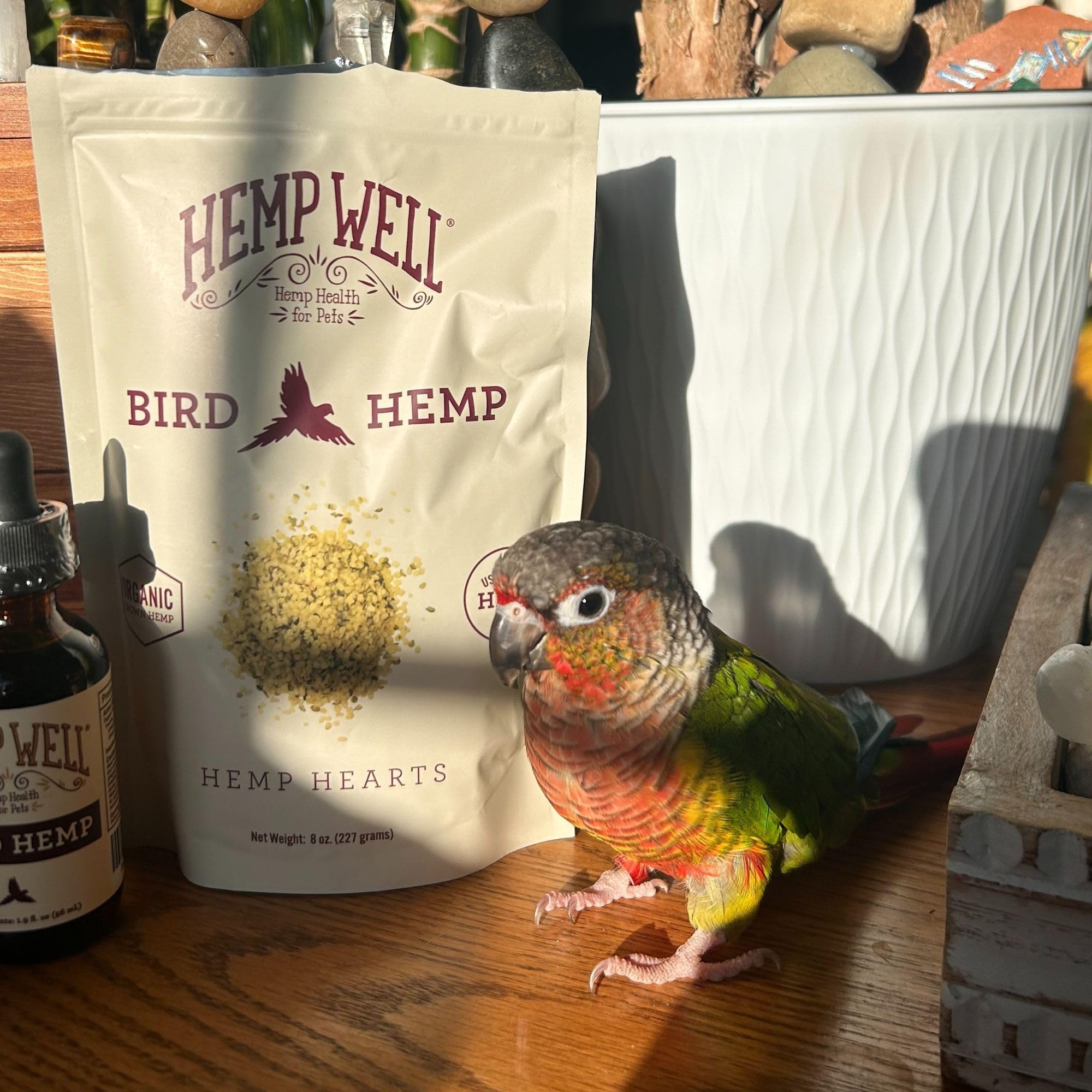 Hemp Well product refrigerated after opening to maintain freshness