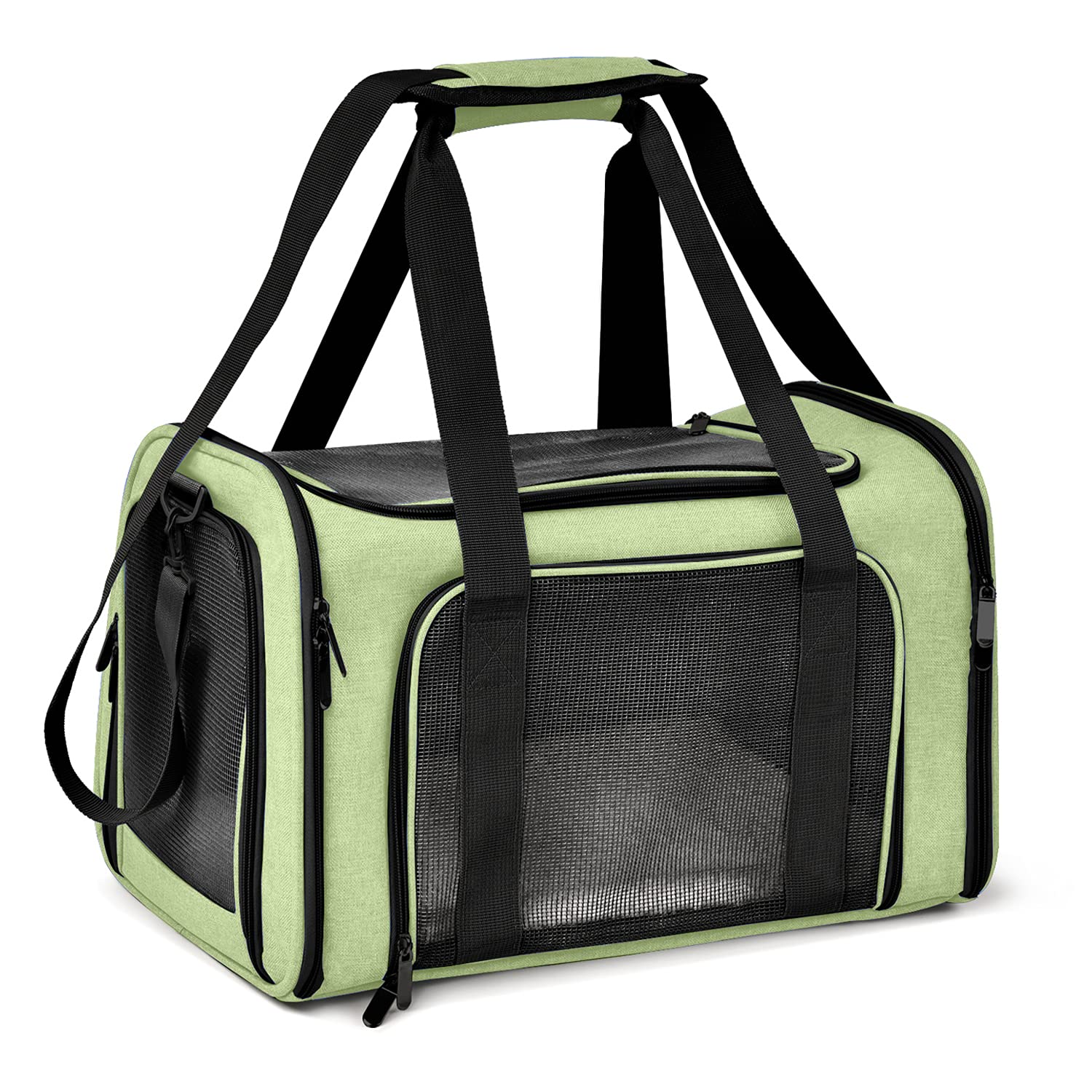 Henkelion large-cat-carrier exterior view for easy car travel