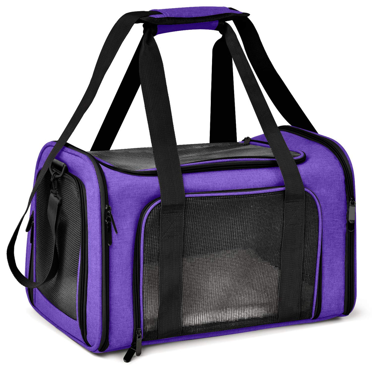 Henkelion pet carrier airline-approved design offers convenient travel for small pets