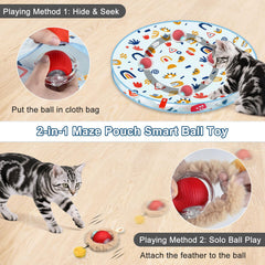 Henyopet hanging feather toy duo for interactive prey-chase play.
