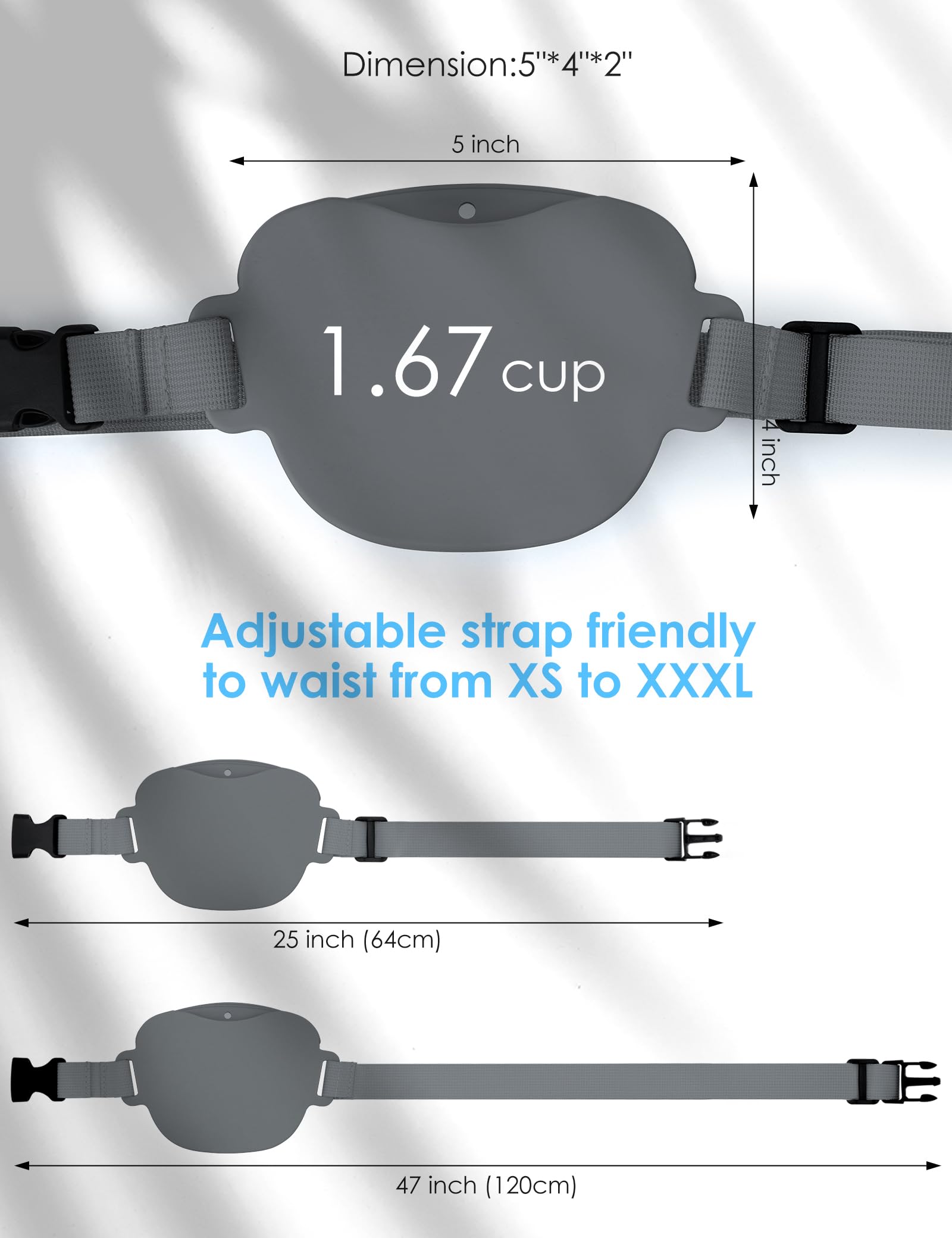 Heouvo dishwasher-safe silicone pouch cleans easily after training sessions.