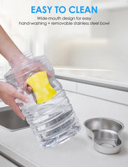 heouvo gravity-fed 8L reservoir provides steady water without frequent refills.