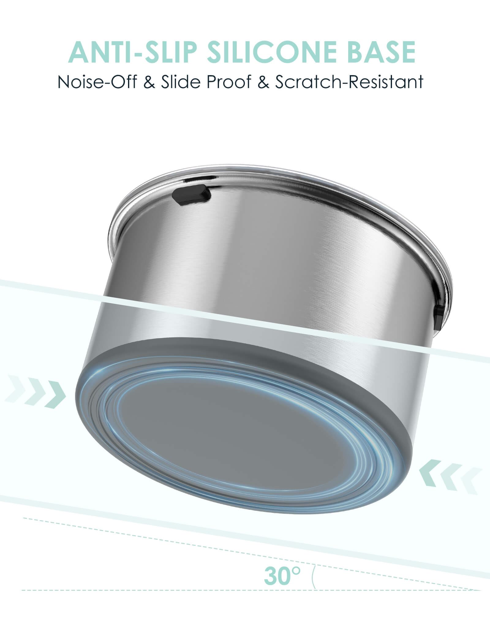 Heouvo large-capacity water bowl suits multi-pet homes for fewer refills.