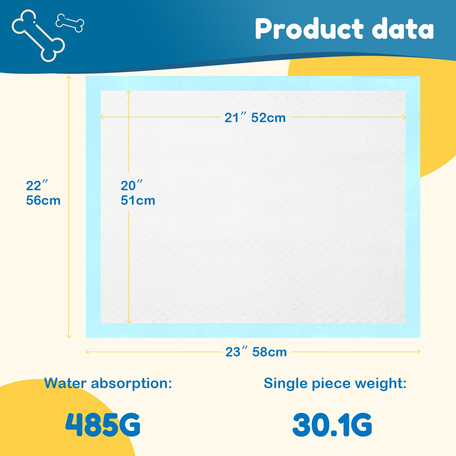 HEPPYPLUS absorbent-pee-pad-quick-dry demonstrates rapid absorption and gel-lock for quick cleanup.