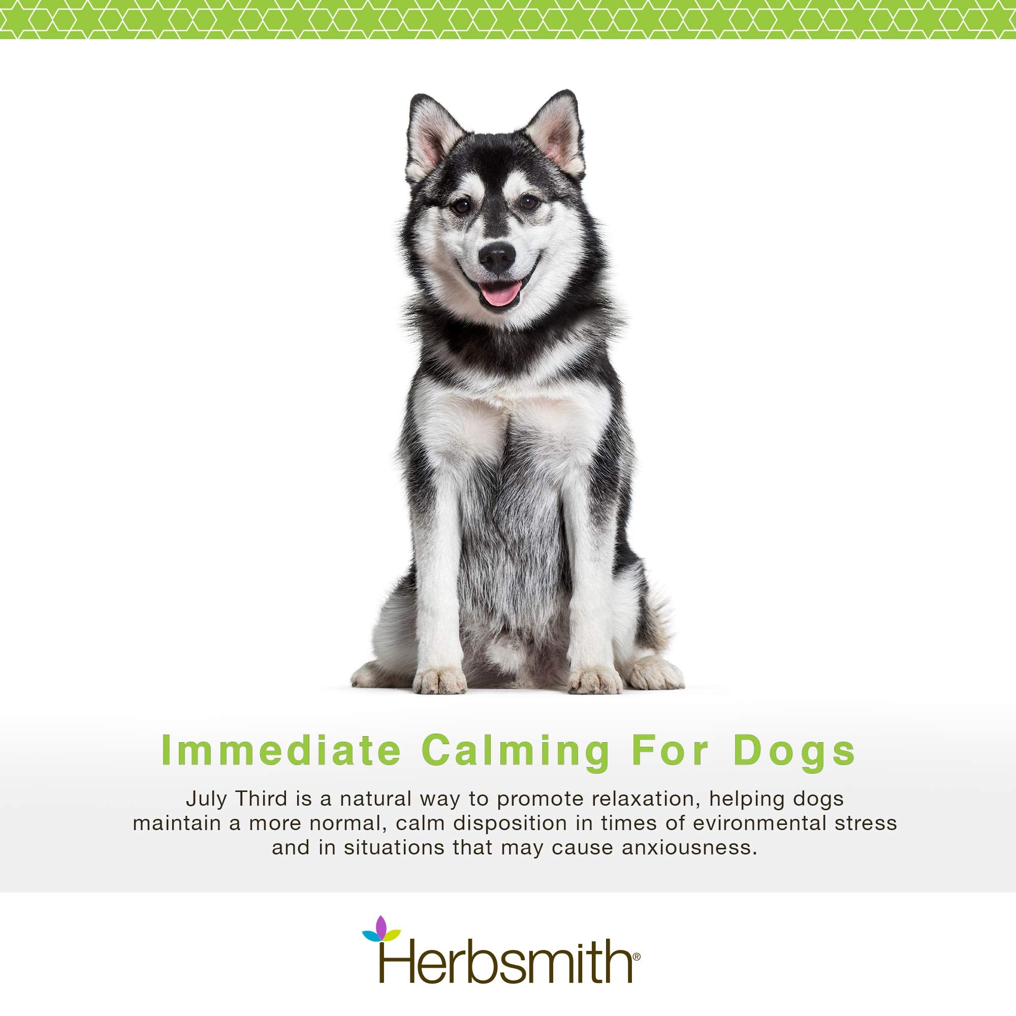 Herbsmith July Third packaging label highlighting natural ingredients