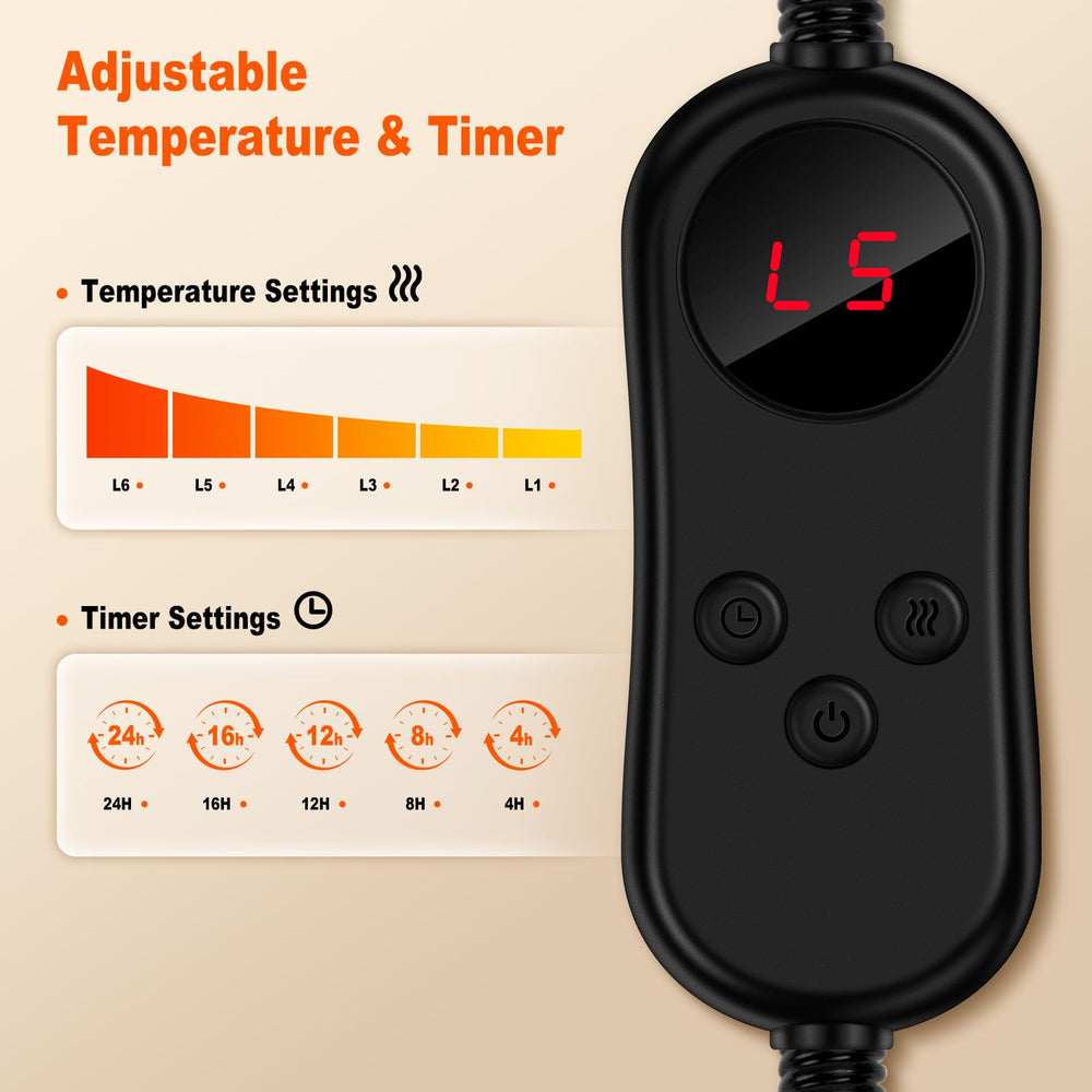 Herehomi heated cat bed temperature adjustment creates comfortable warmth on demand