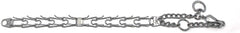 Herm Sprenger collar with rounded ends helps prevent neck irritation.