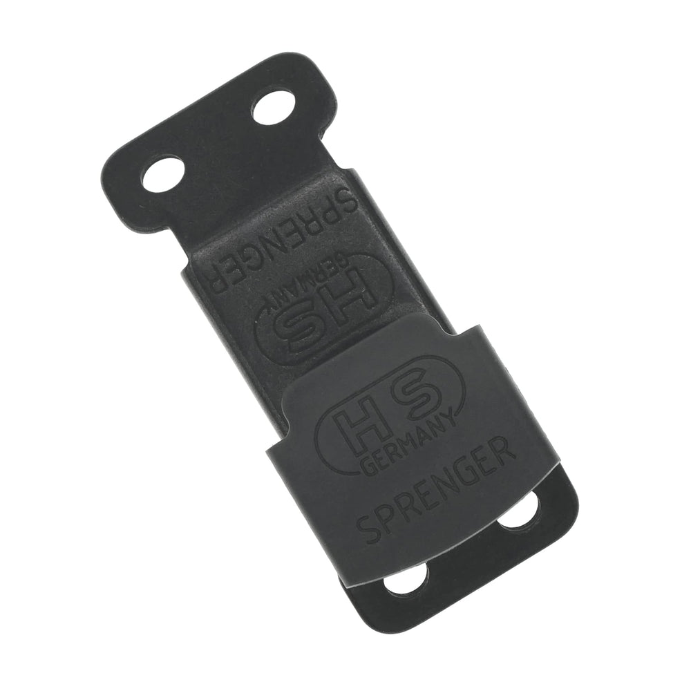 Herm Sprenger ClickLock buckle closed for quick-release training sessions.