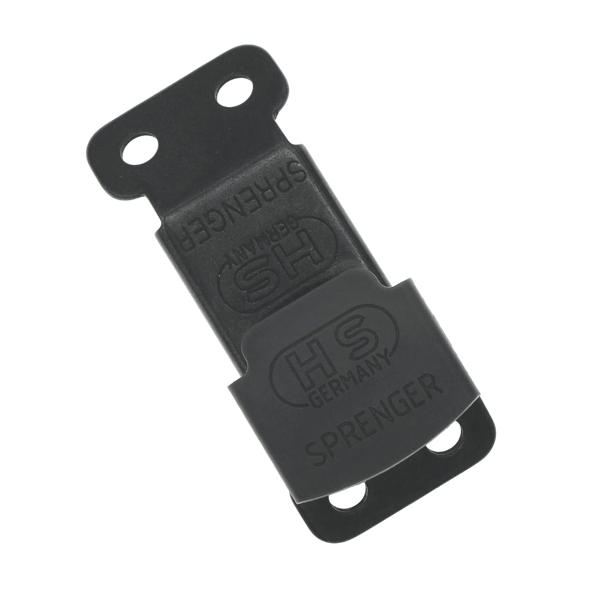 Herm Sprenger ClickLock buckle closed for quick-release training sessions.