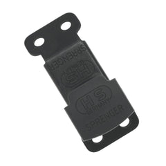 Herm Sprenger ClickLock buckle closed for quick-release training sessions.