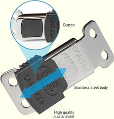 Herm Sprenger ClicLock easy-attach demonstrates quick on/off for smooth fitting.