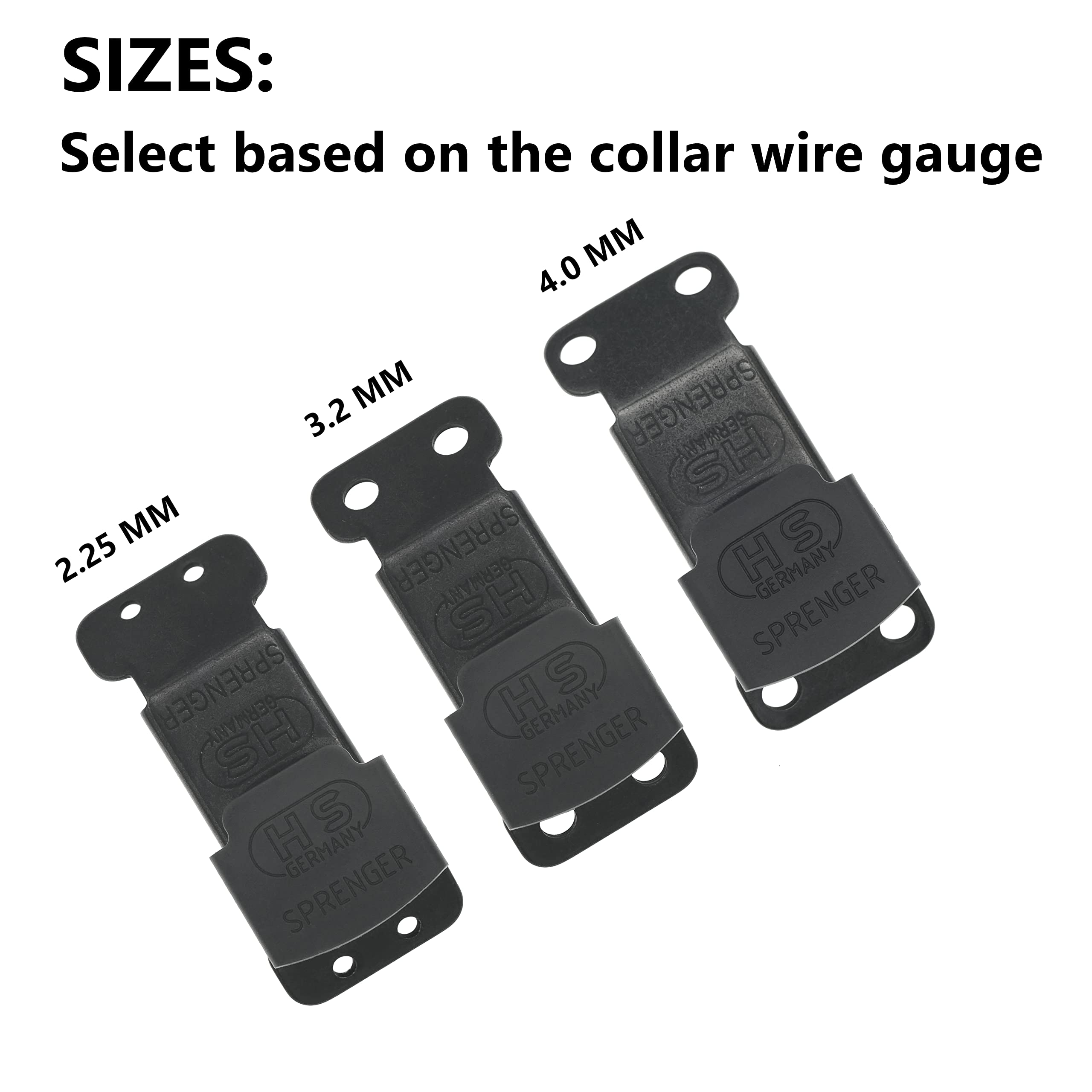 Herm Sprenger packaging and hardware detail showcases durable training gear.