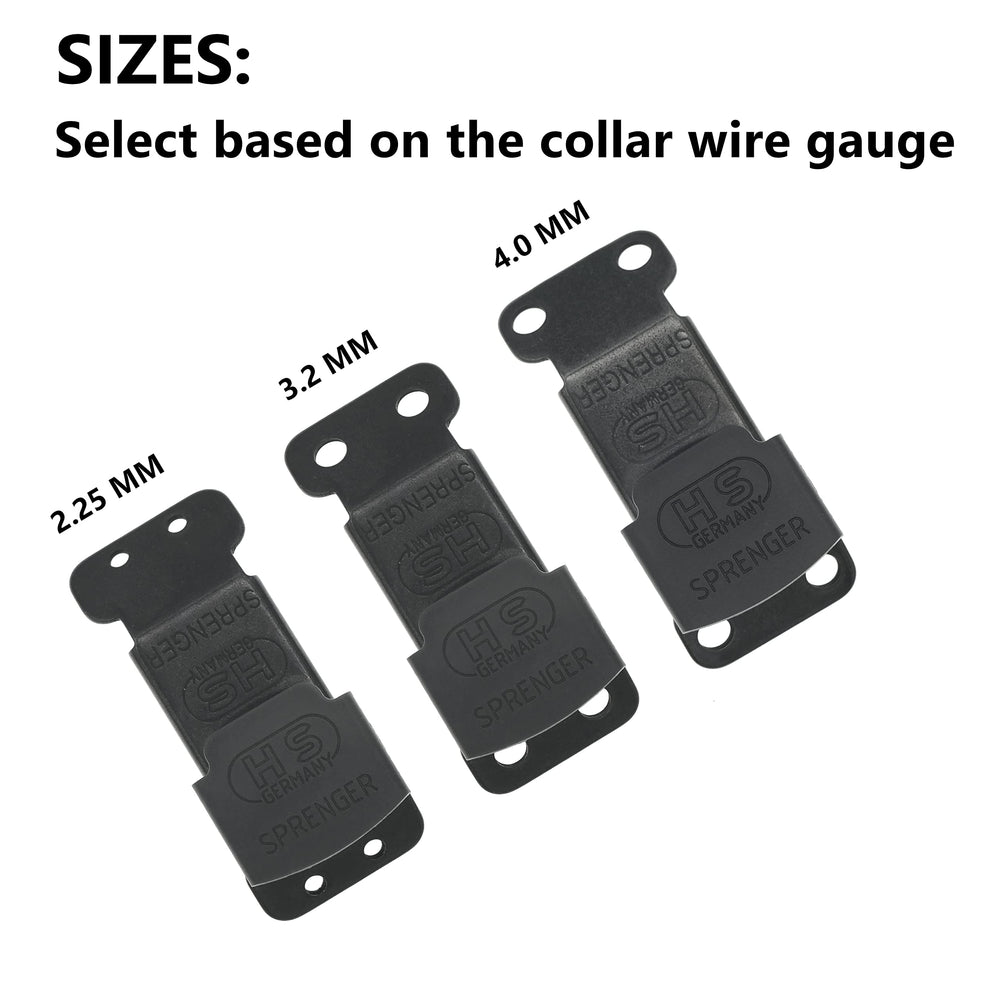 Herm Sprenger packaging and hardware detail showcases durable training gear.