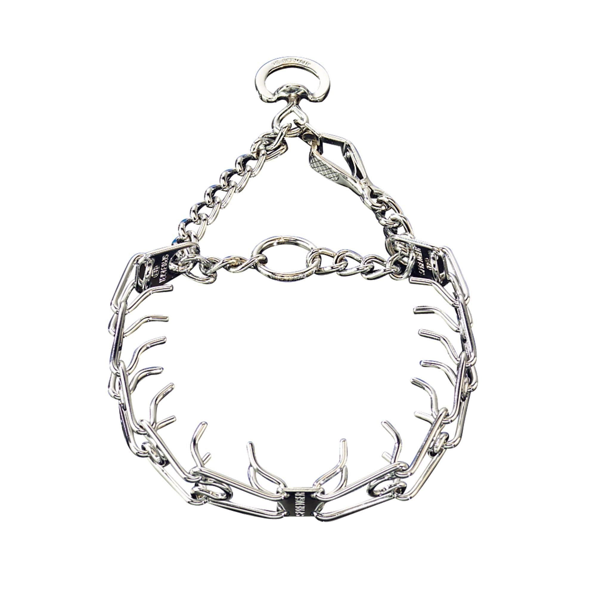 Herm Sprenger pinch dog collar stainless steel 2.25mm highlighting durable construction for daily training