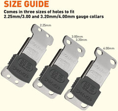 Herm Sprenger prong collar compatibility image shows universal fit across Herm Sprenger collars.