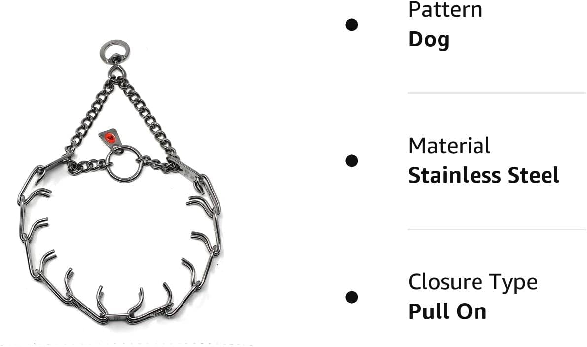 Herm Sprenger prong collar swivel ultra-plus Made in Germany emblem—premium engineering.
