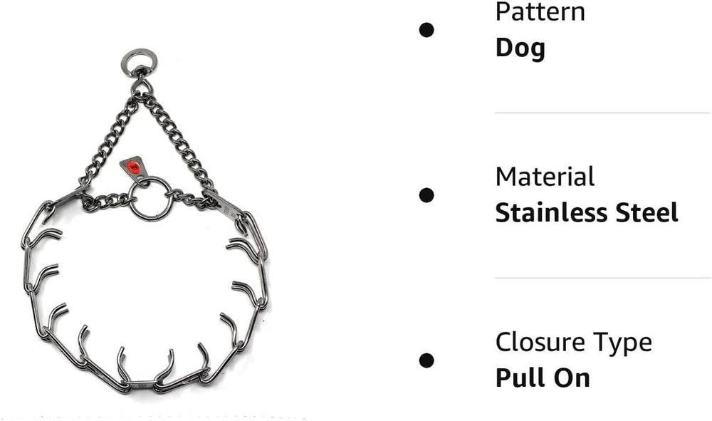 Herm Sprenger prong collar swivel ultra-plus Made in Germany emblem—premium engineering.