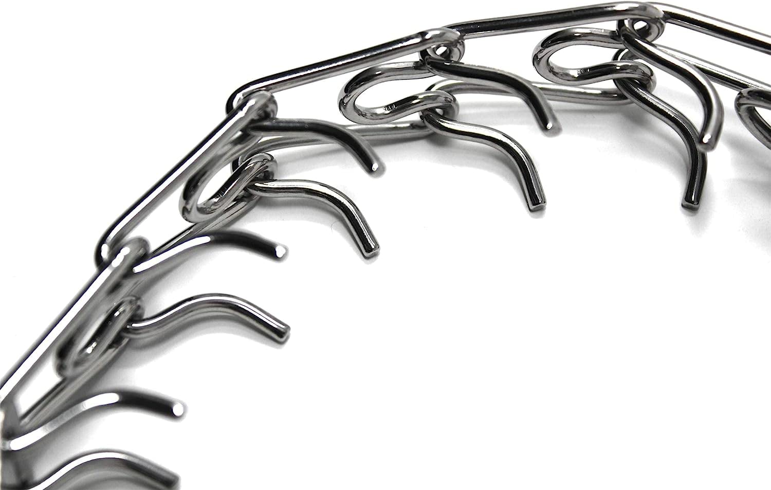Herm Sprenger prong collar swivel ultra-plus measured guide—neck circumference plus 3 inches.