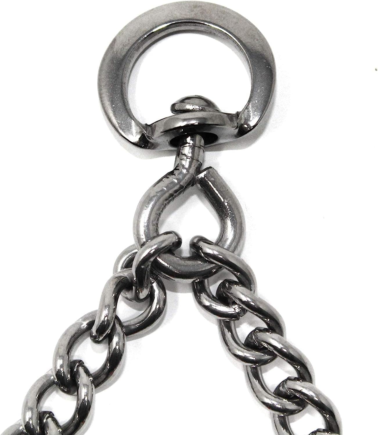 Herm Sprenger prong collar swivel ultra-plus rust-resistant German stainless steel.