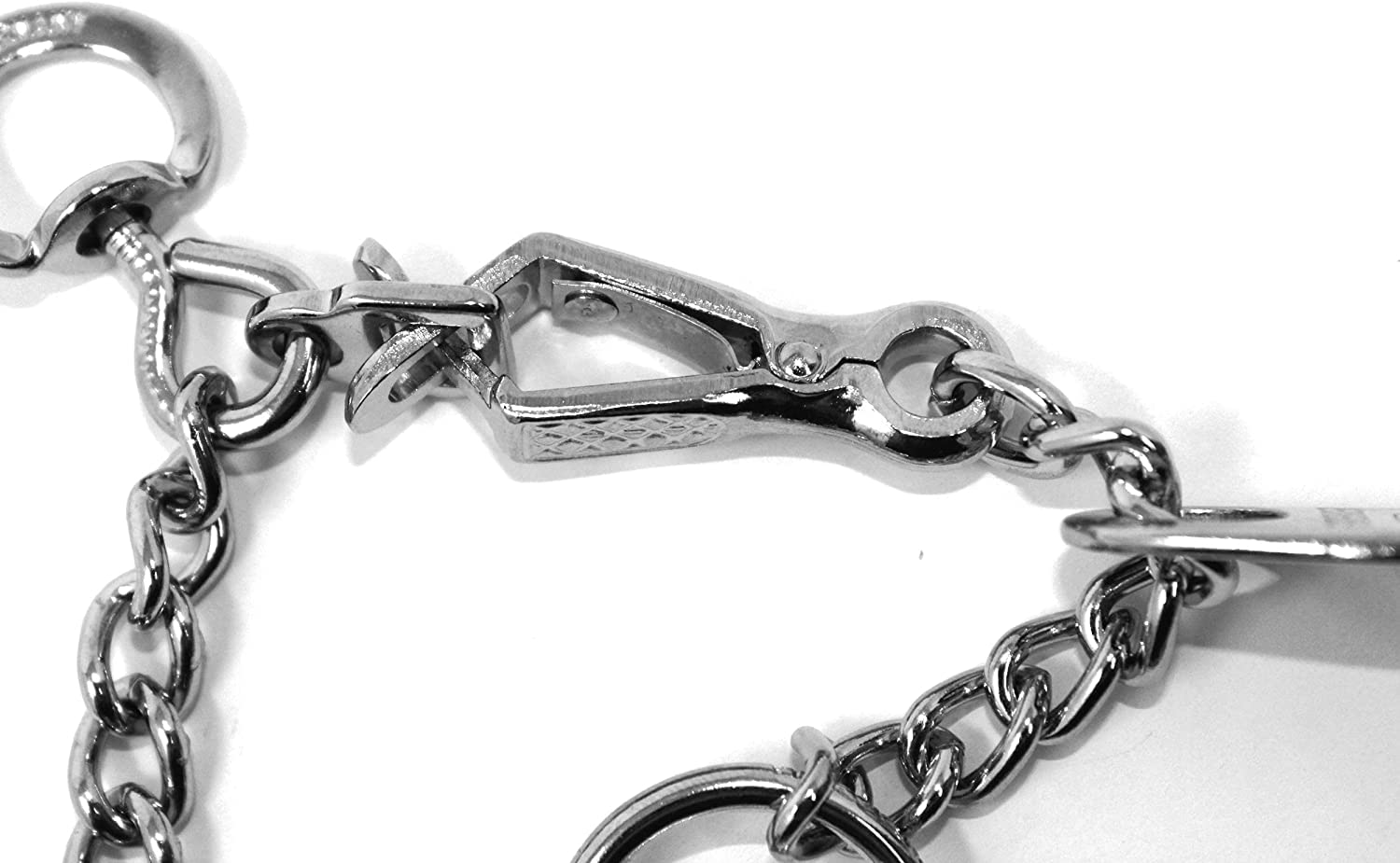 Herm Sprenger size-adjustment with removable links enables a precise fit.