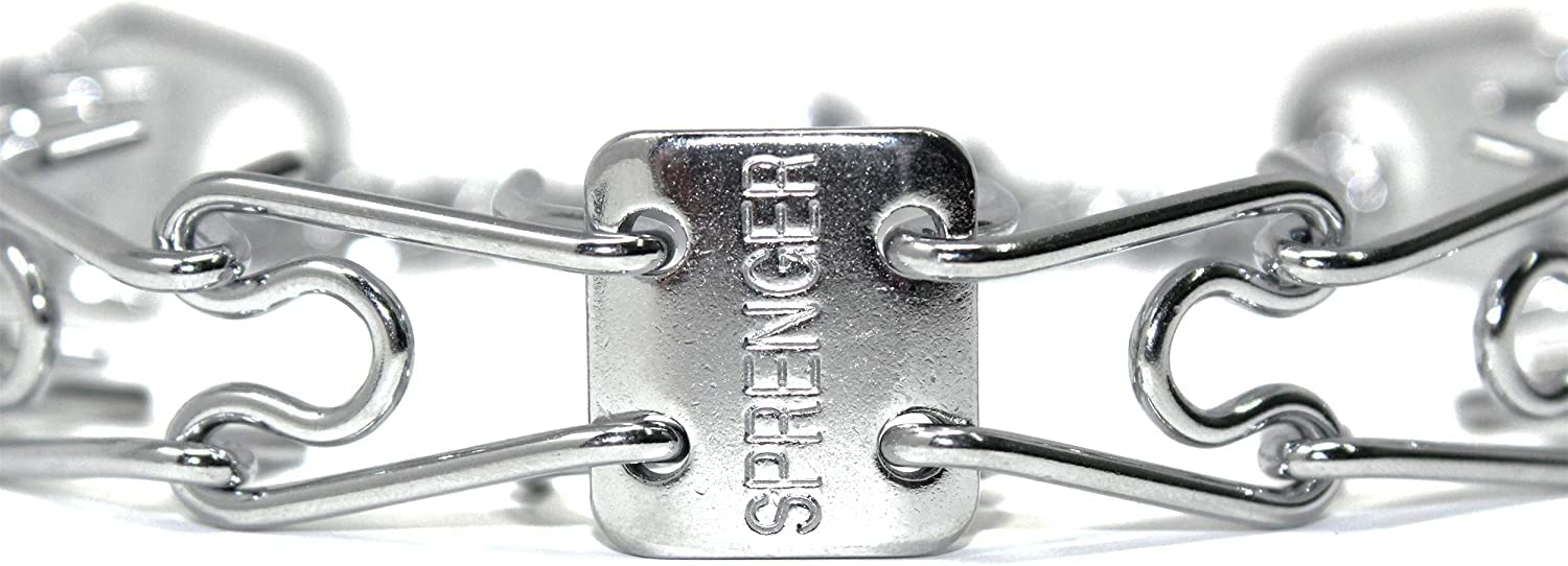Herm Sprenger Ultra-Plus beveled prong tips provide gentle collar contact.