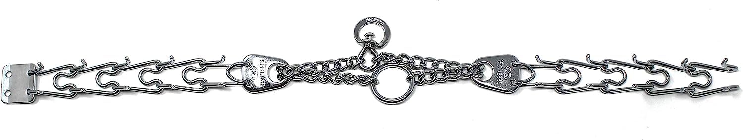 Herm Sprenger Ultra-Plus interlocking links enable easy size adjustment.